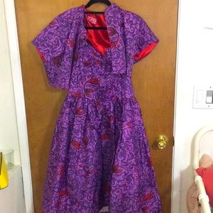 Vixen by Micheline Pitt Tropical Terror Swing Dress